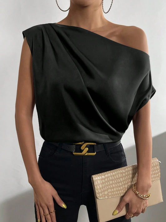 Natalia Single Shoulder Blouse