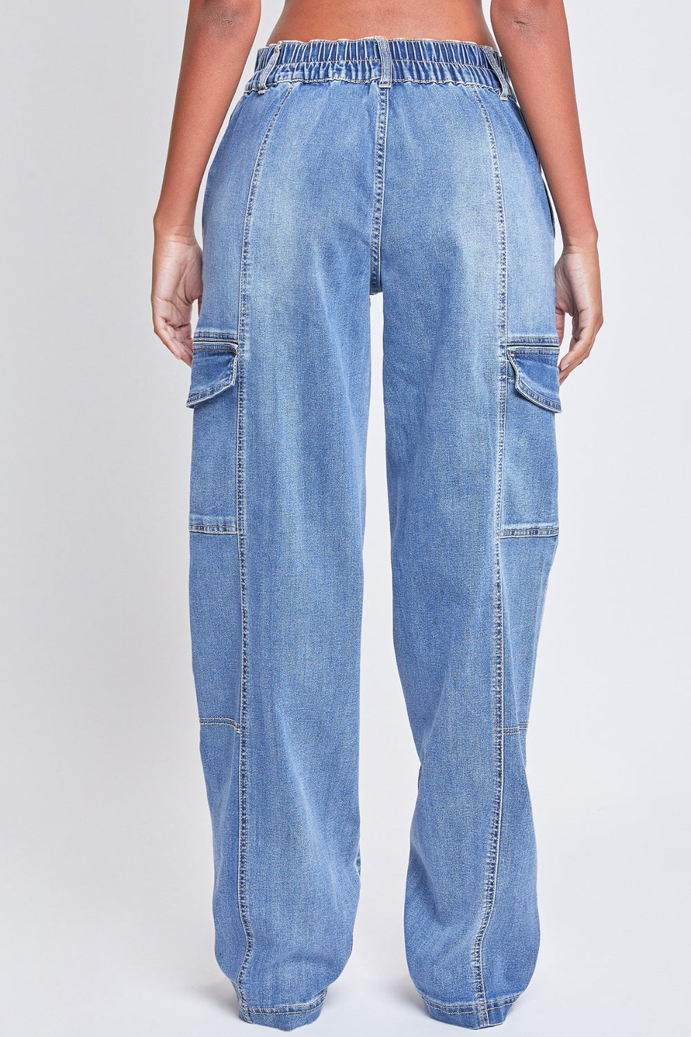 Andie High Waisted Cargo Jeans