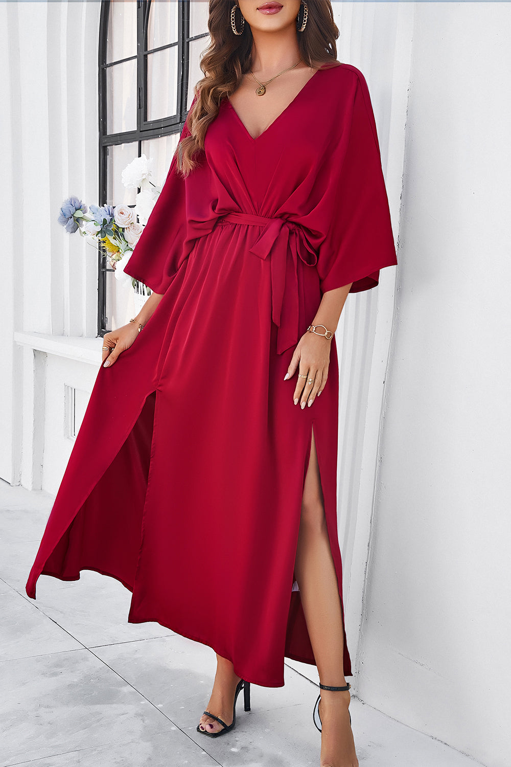 Delaney Dual Slit Dress