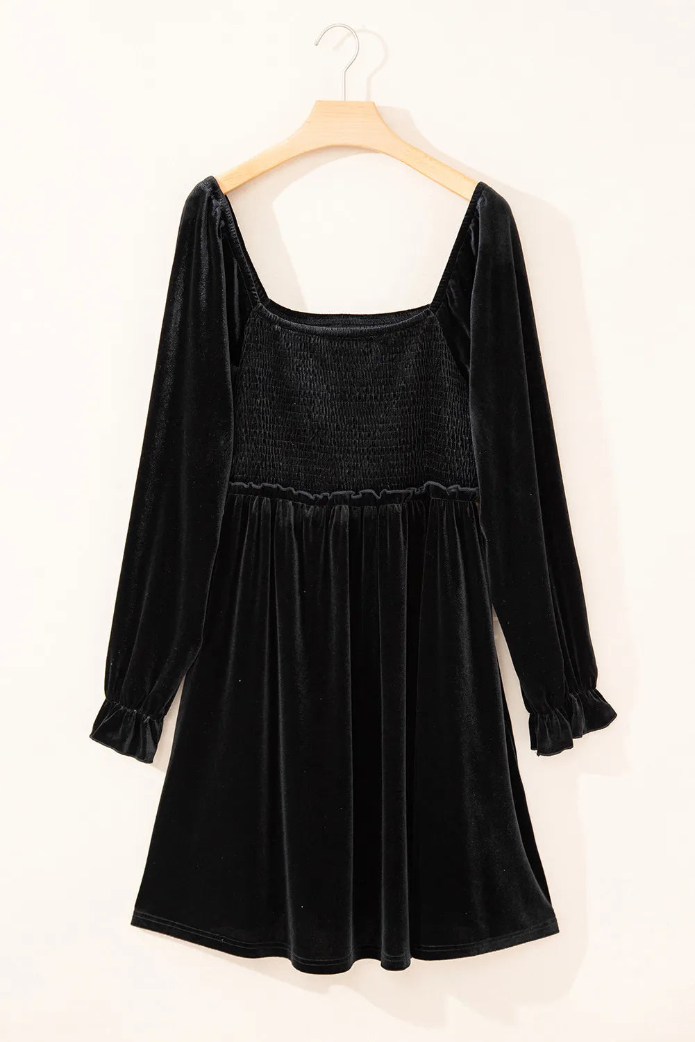 Velvet Nights Smocked Curve Dress
