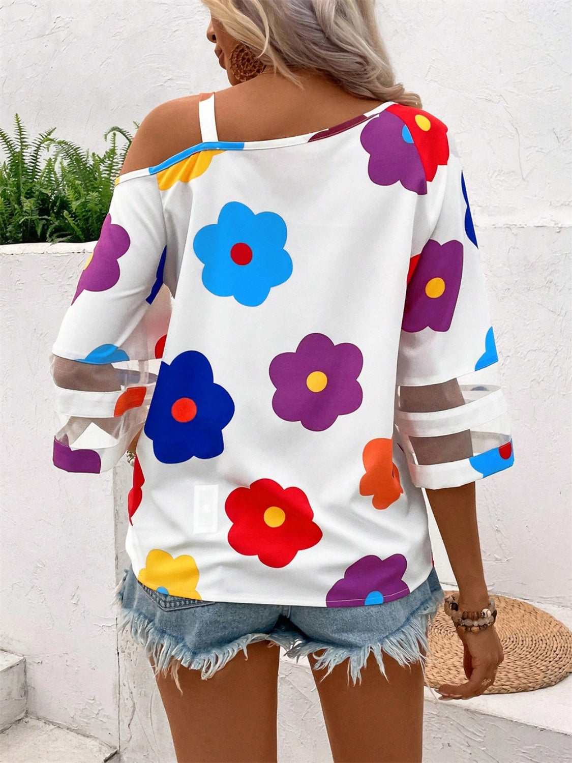 Soft Petals Statement Blouse
