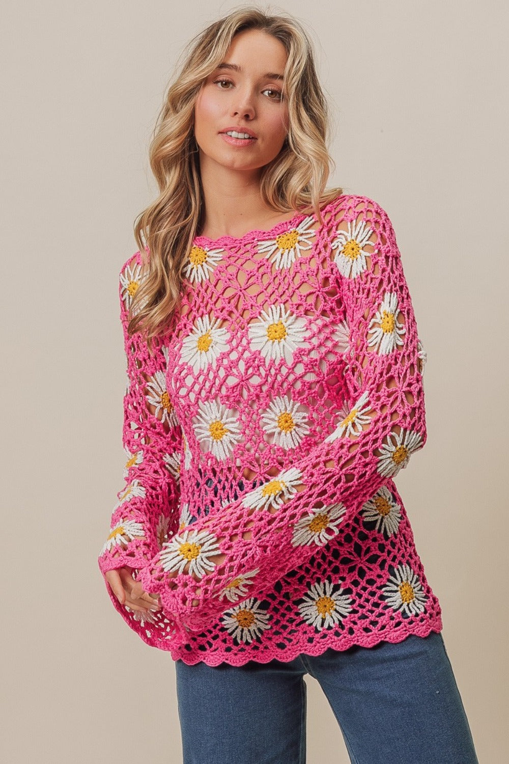 Petal Crochet Cover-Up