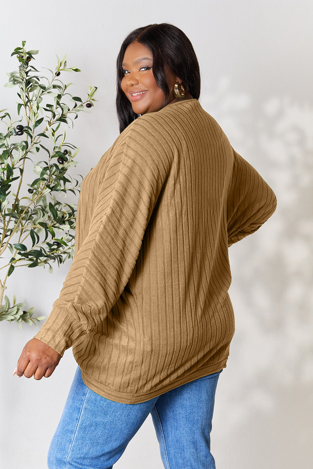 Ribbed Haven Cardigan