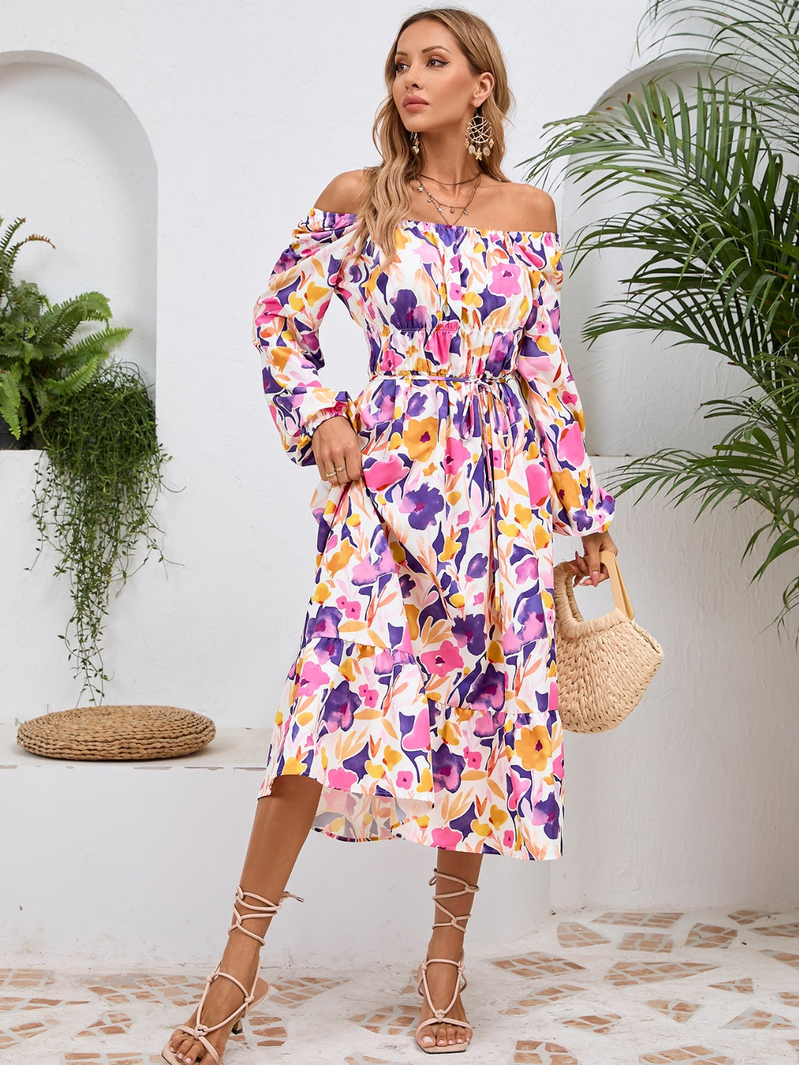 Bloom Your Way Midi Dress