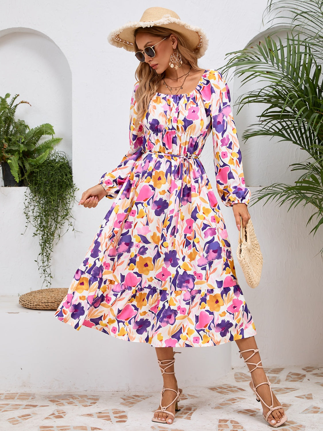 Bloom Your Way Midi Dress