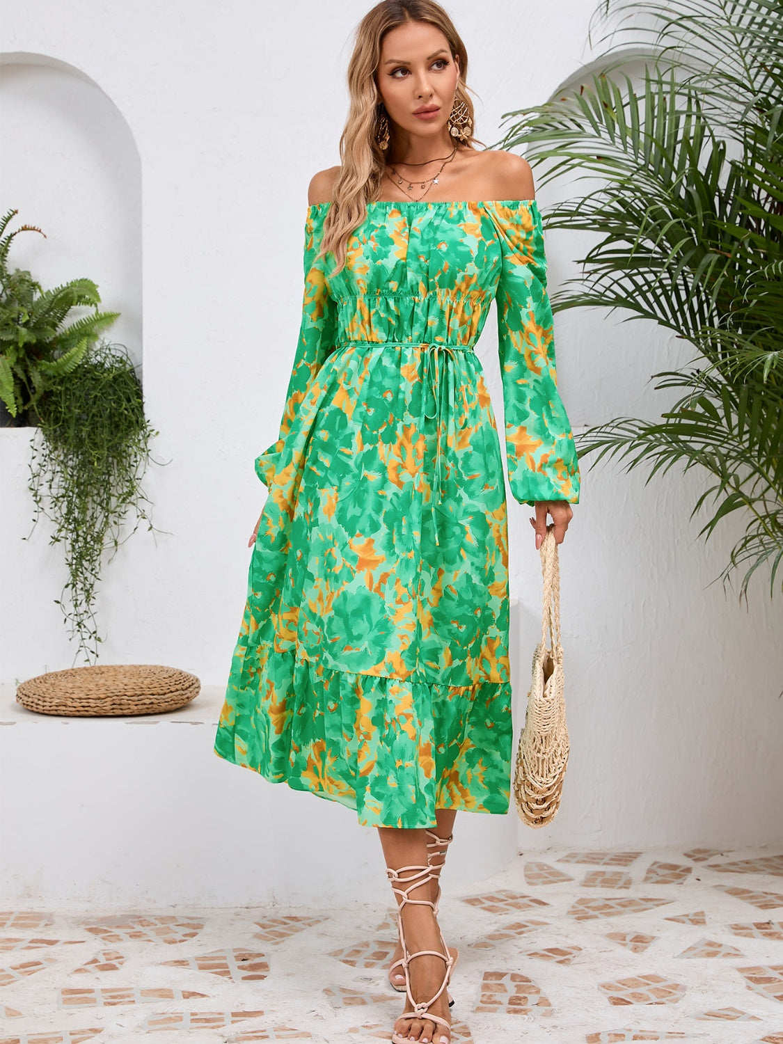 Bloom Your Way Midi Dress