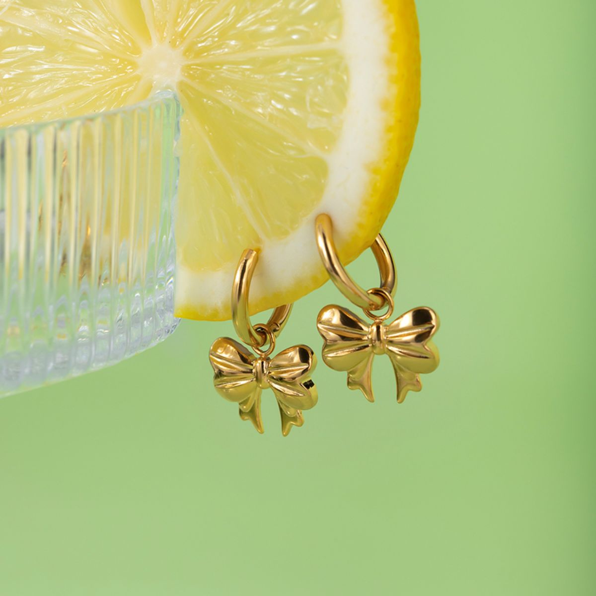 Golden Knot Earrings