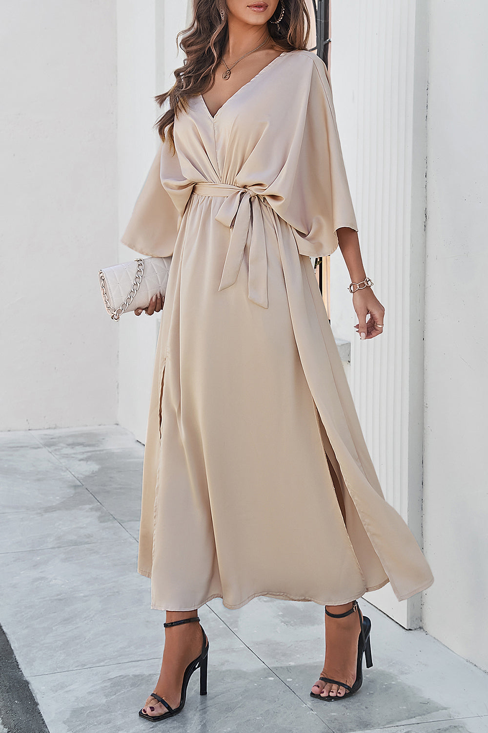 Delaney Dual Slit Dress