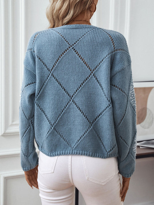 Threads of Elegance Knit Top