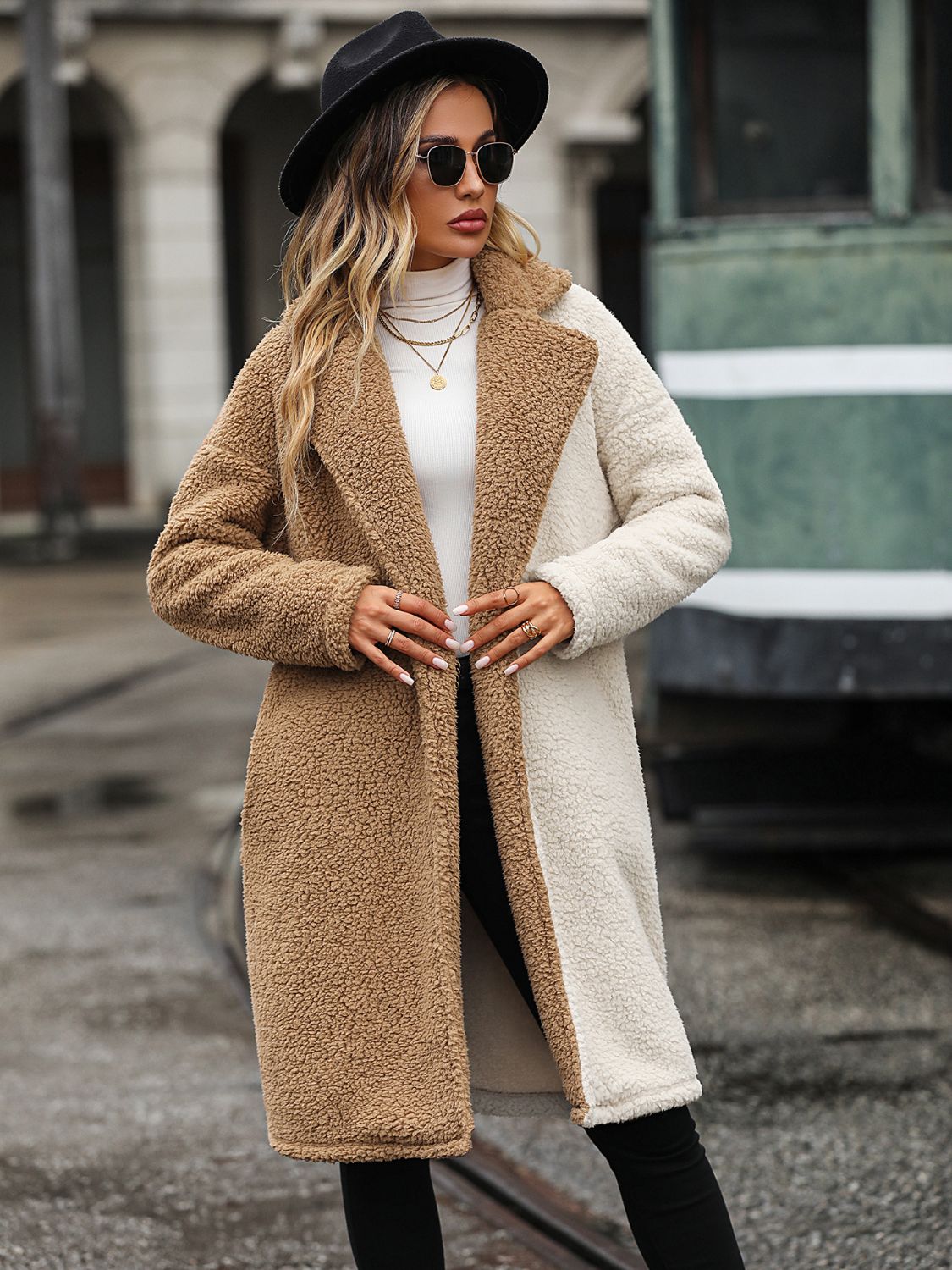 Dreamy Duo Sherpa Coat