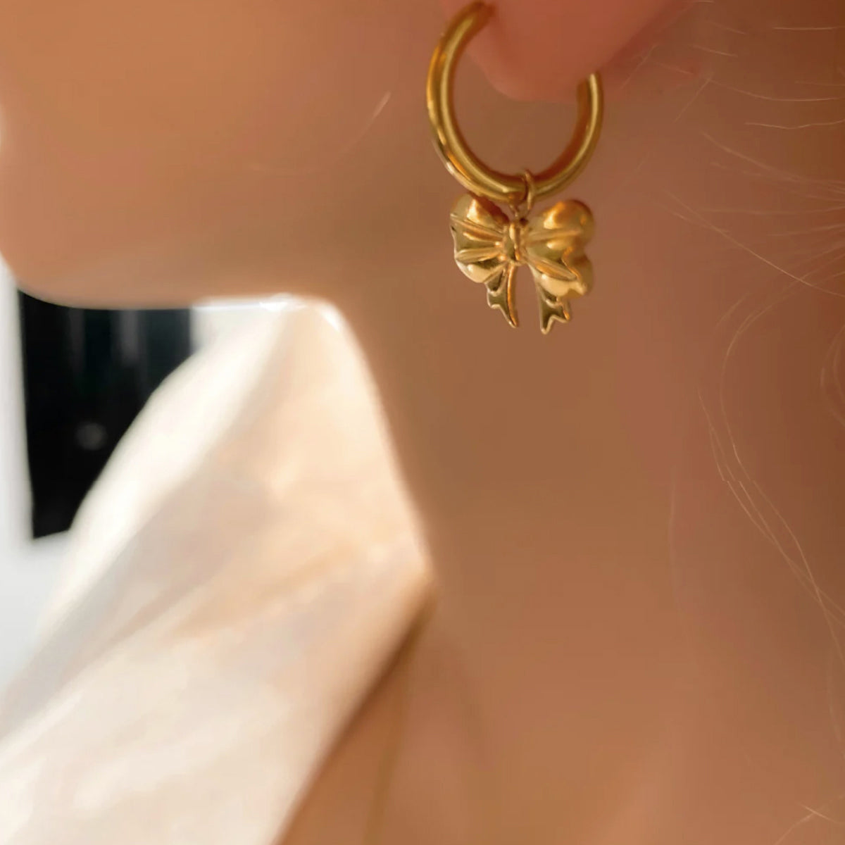 Golden Knot Earrings