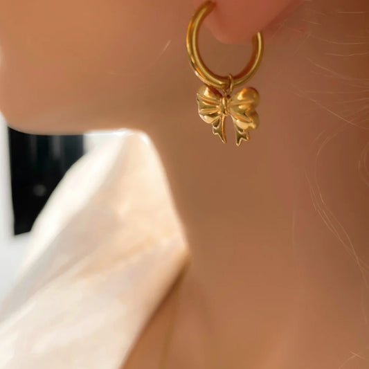 Golden Knot Earrings