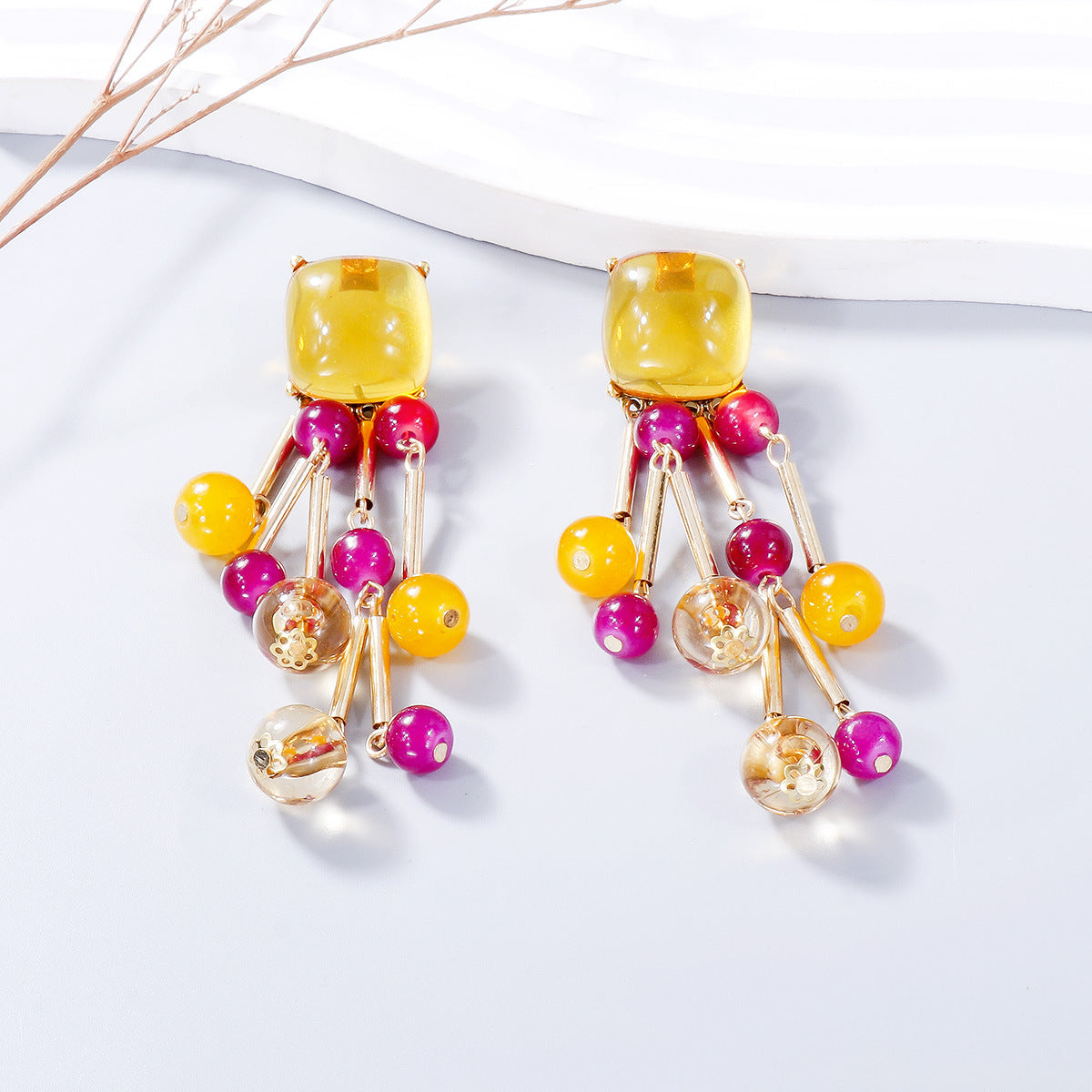 Aurora Bead Earrings