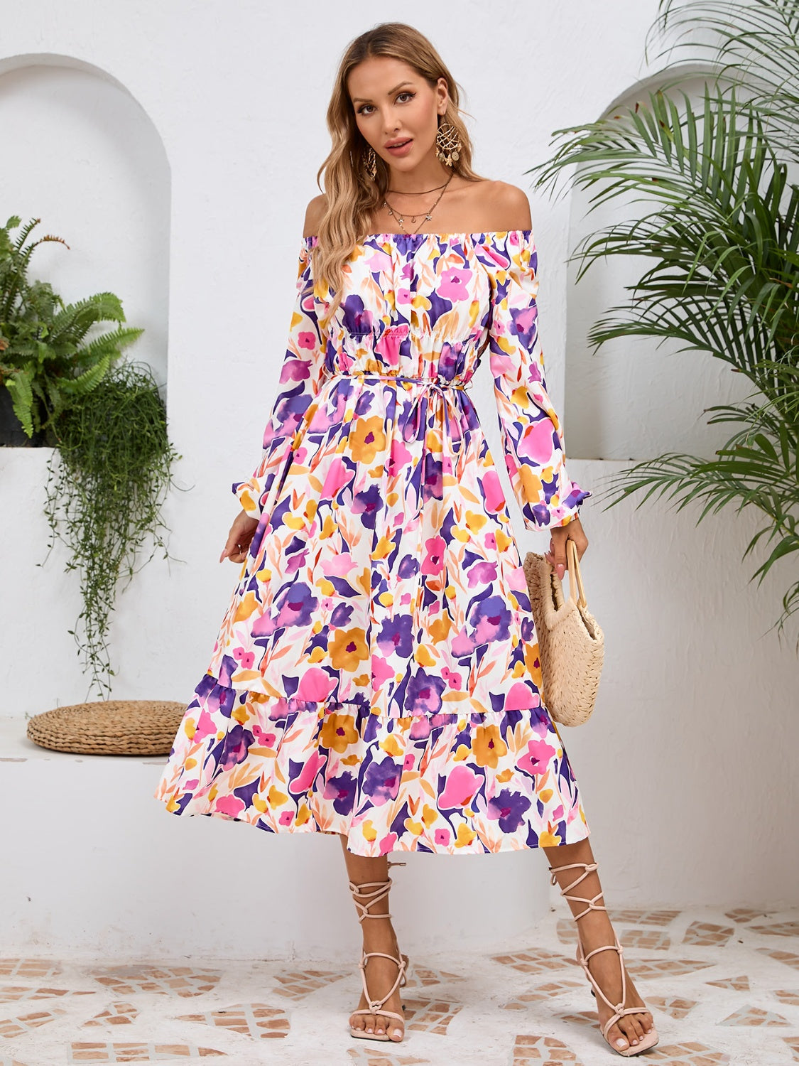 Bloom Your Way Midi Dress