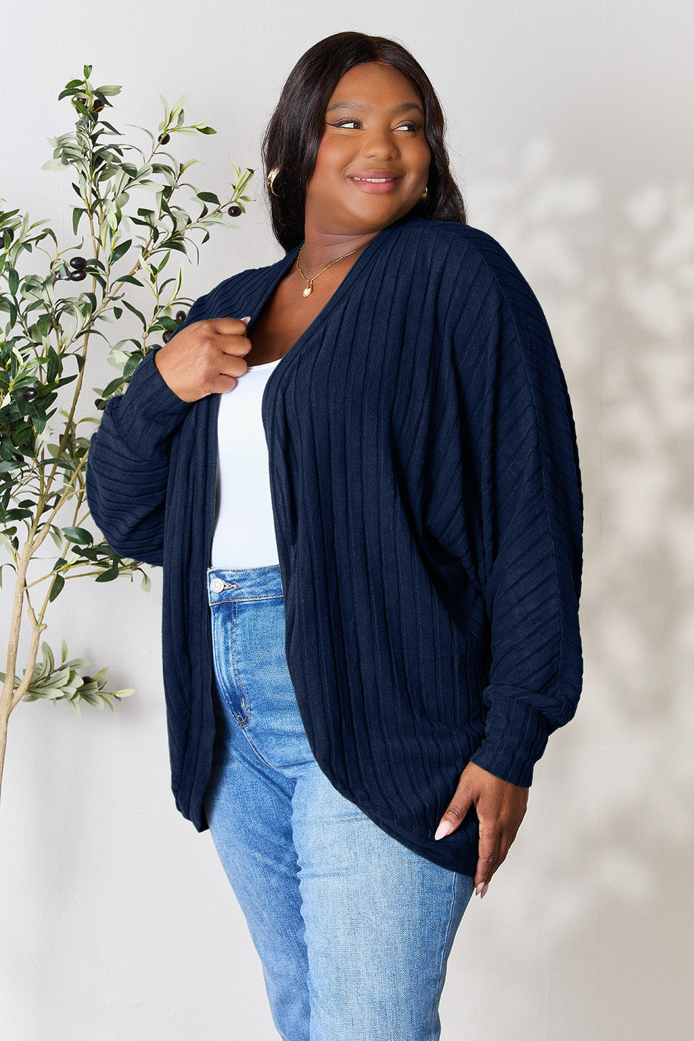 Ribbed Haven Cardigan