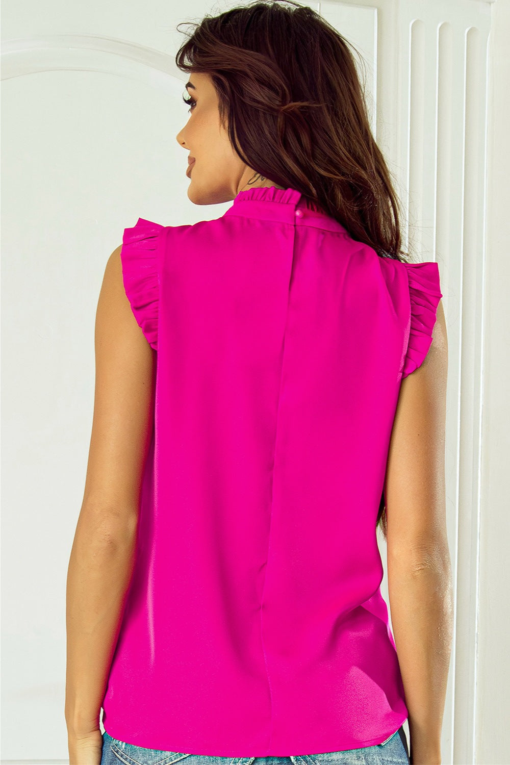 Kimberly Mock Neck Blouse