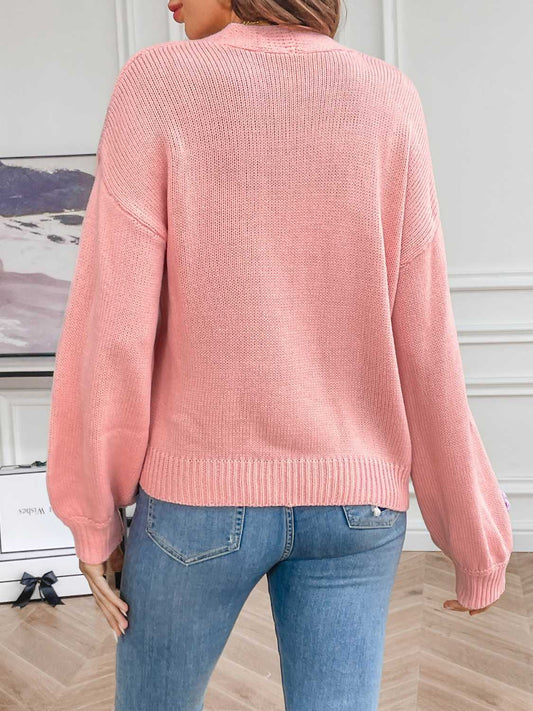 Wildflower Whisper Open Front Cardigan