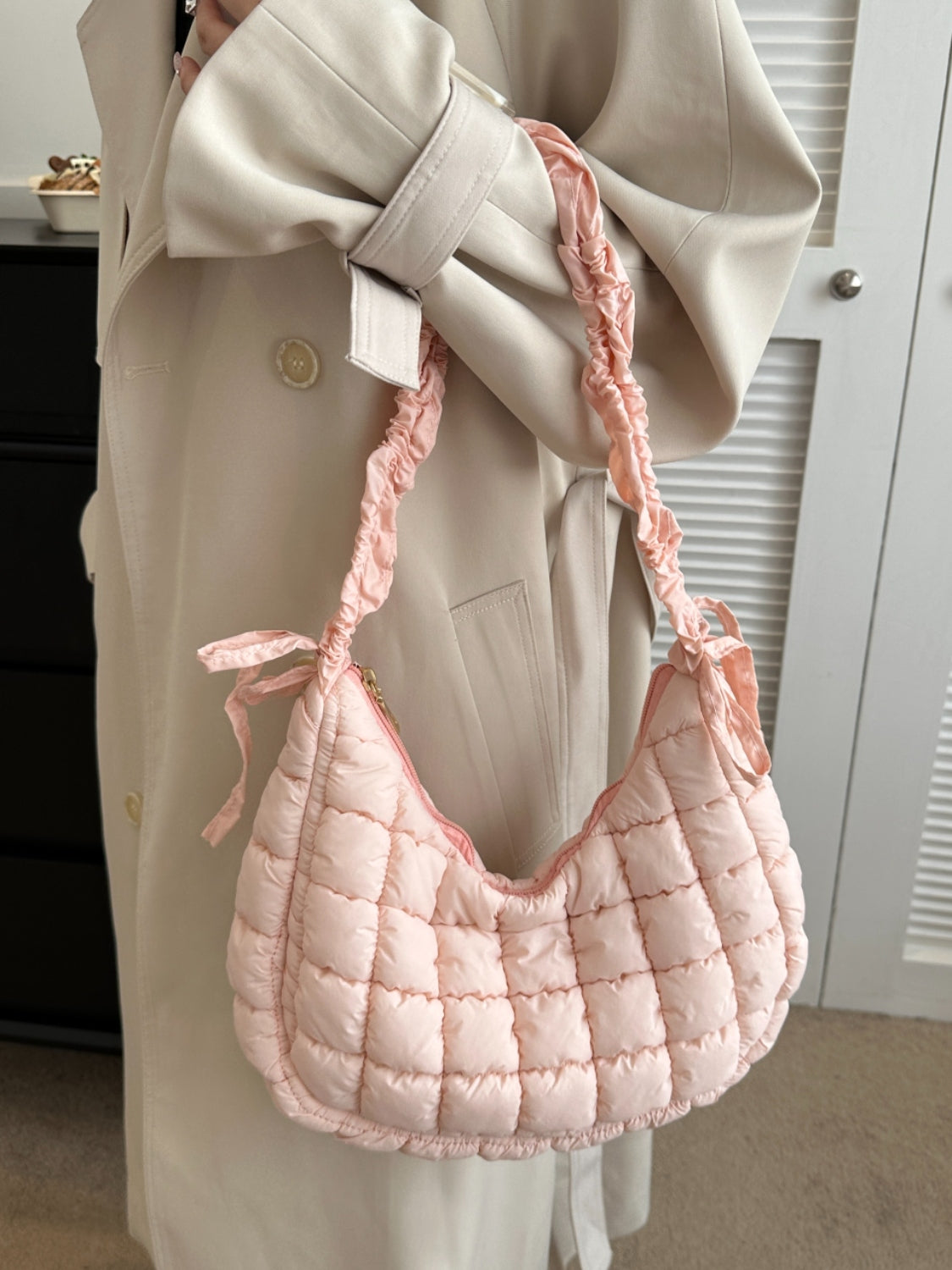 Bubble Bliss Ruched Bag