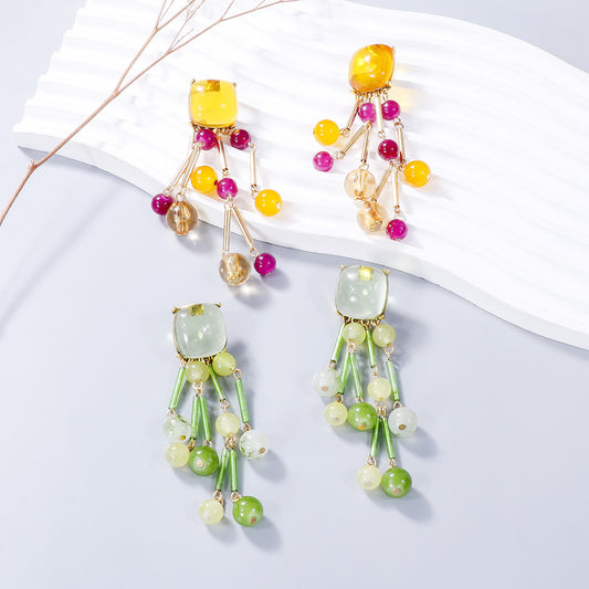 Aurora Bead Earrings
