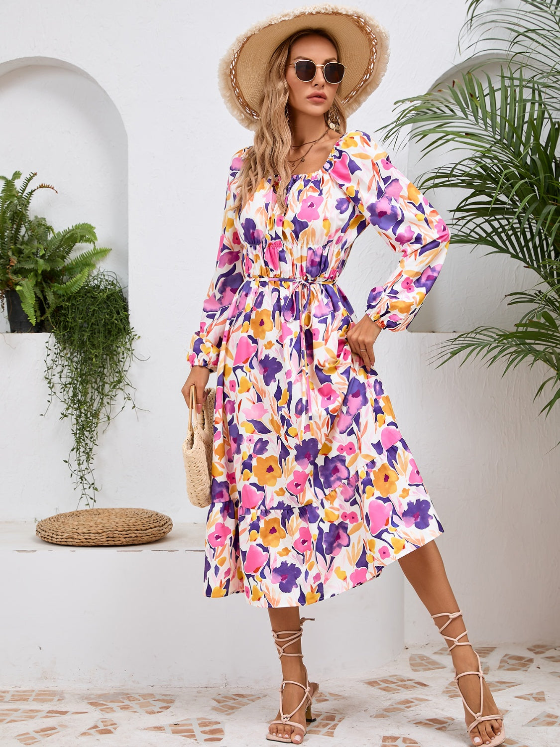Bloom Your Way Midi Dress