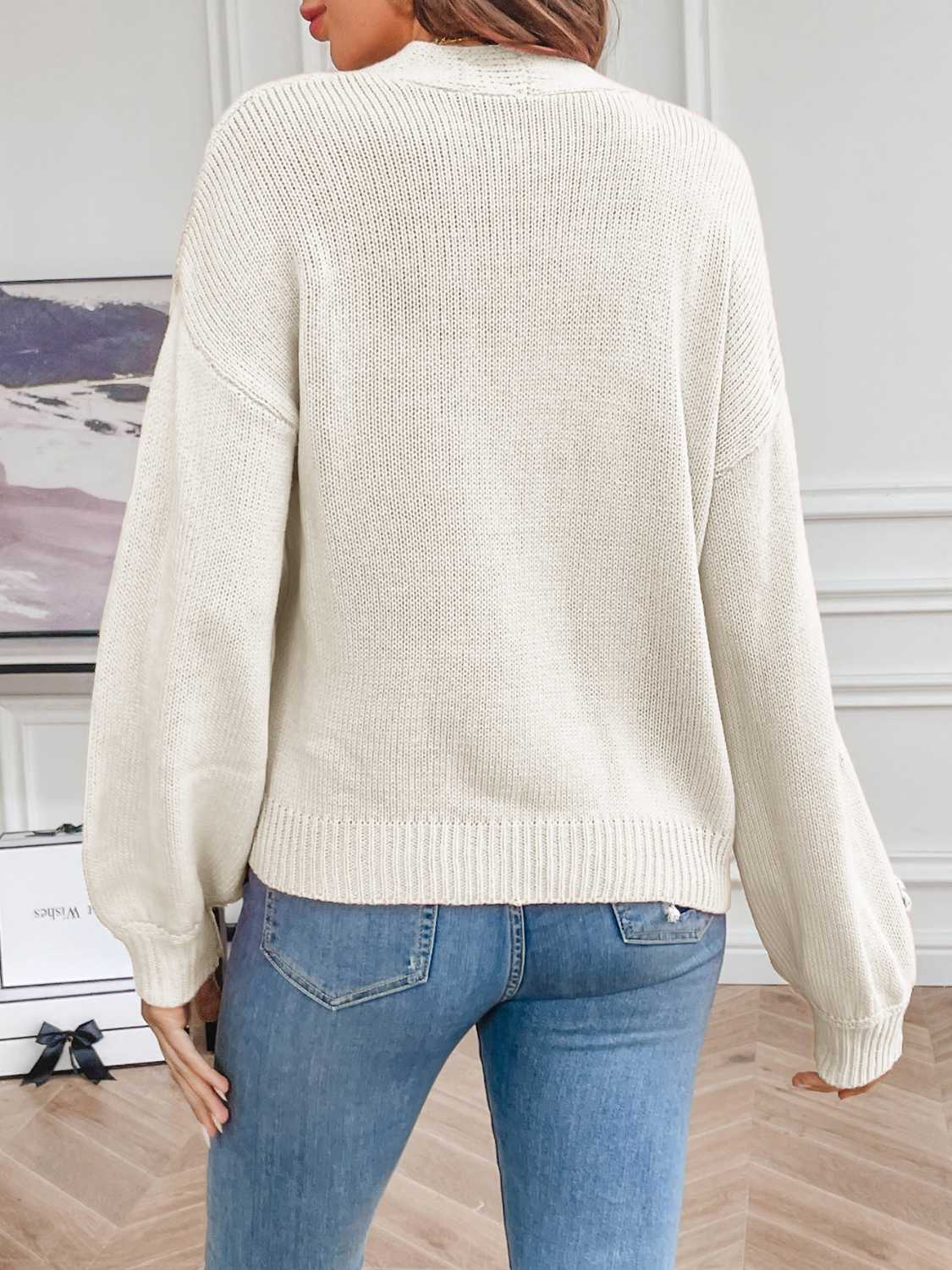 Wildflower Whisper Open Front Cardigan