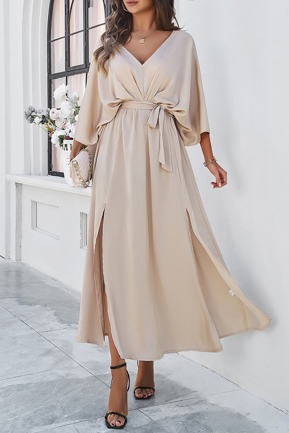 Delaney Dual Slit Dress