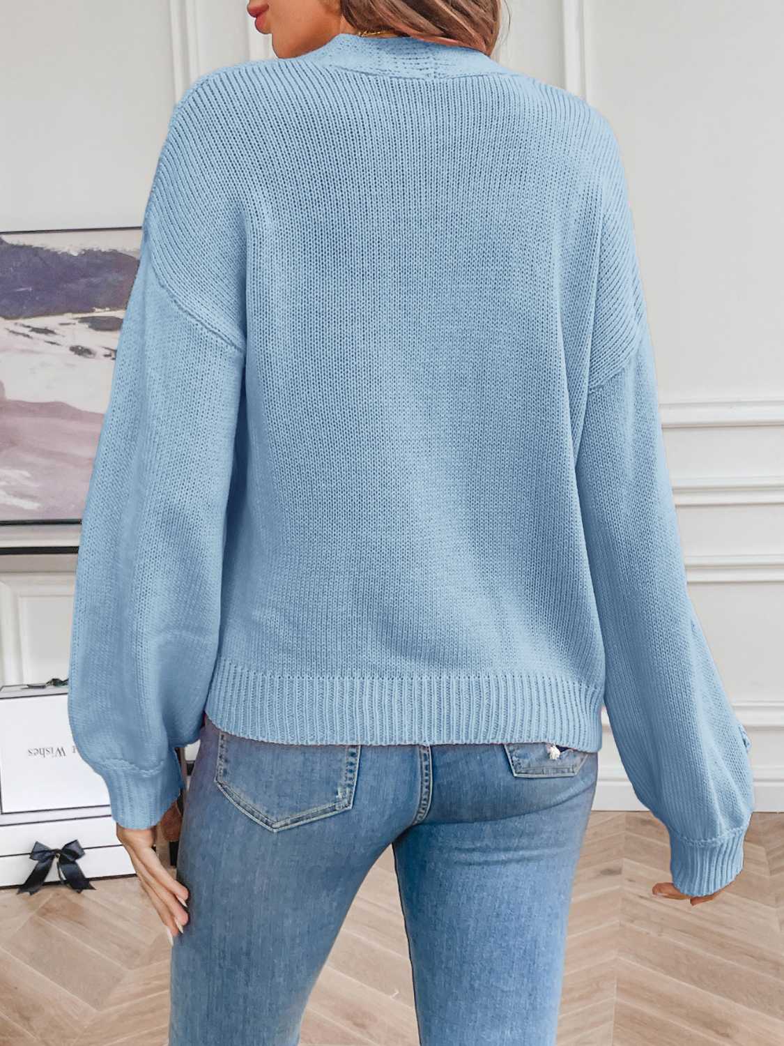 Wildflower Whisper Open Front Cardigan