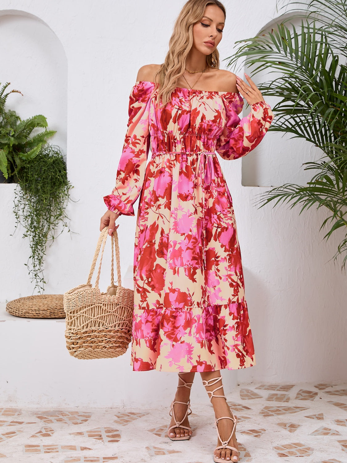 Bloom Your Way Midi Dress