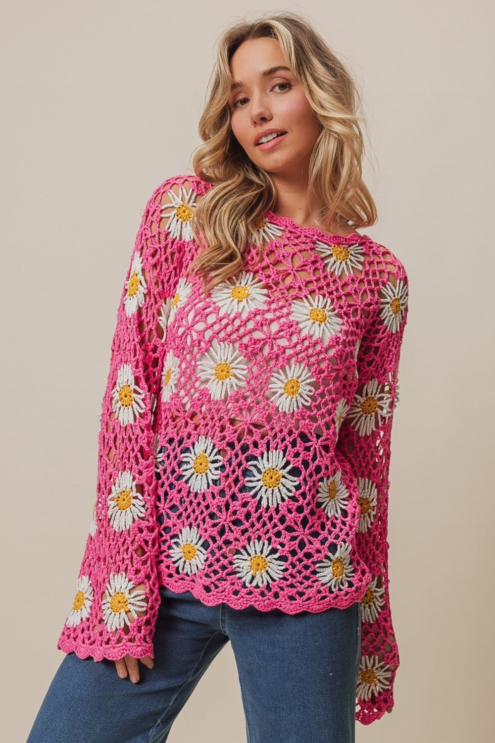 Petal Crochet Cover-Up