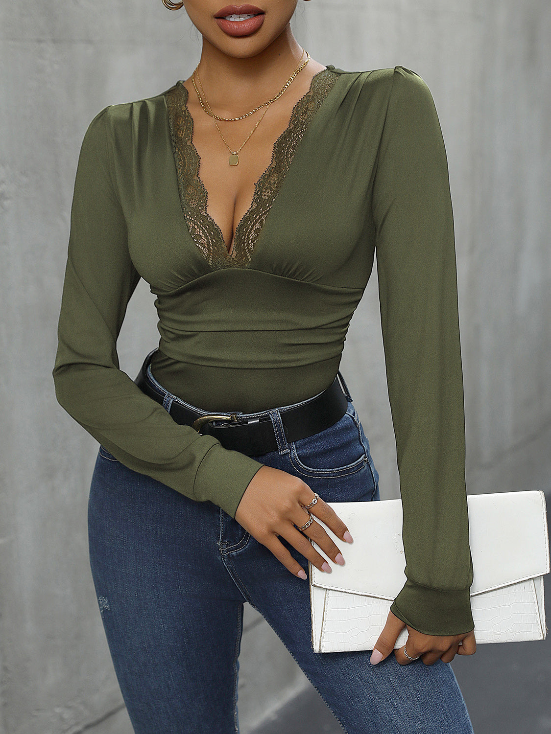 Natalie Luxe Lace Bodysuit