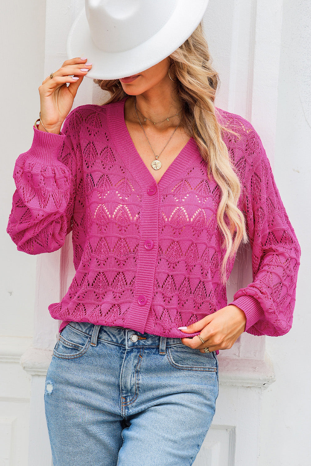 Graceful Charm Knit Cardigan