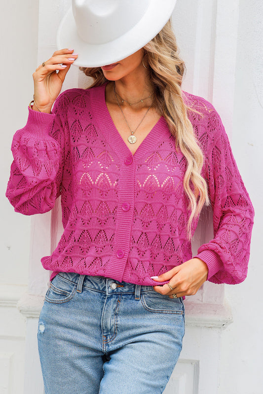 Graceful Charm Knit Cardigan