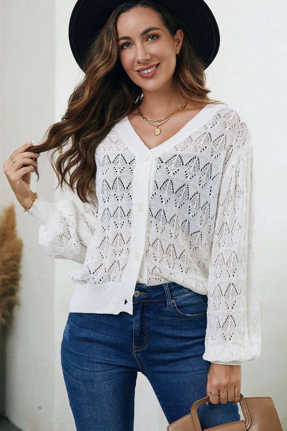 Graceful Charm Knit Cardigan