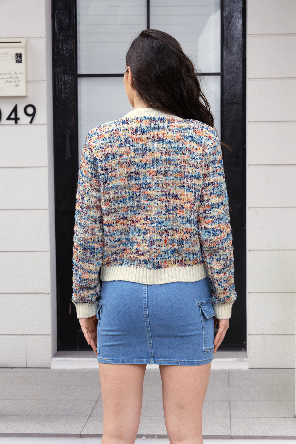 Misty Morning Button-Up Cardi