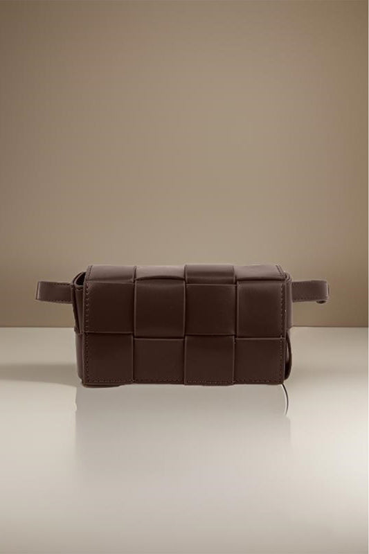 Woven Luxe Crossbody Bag