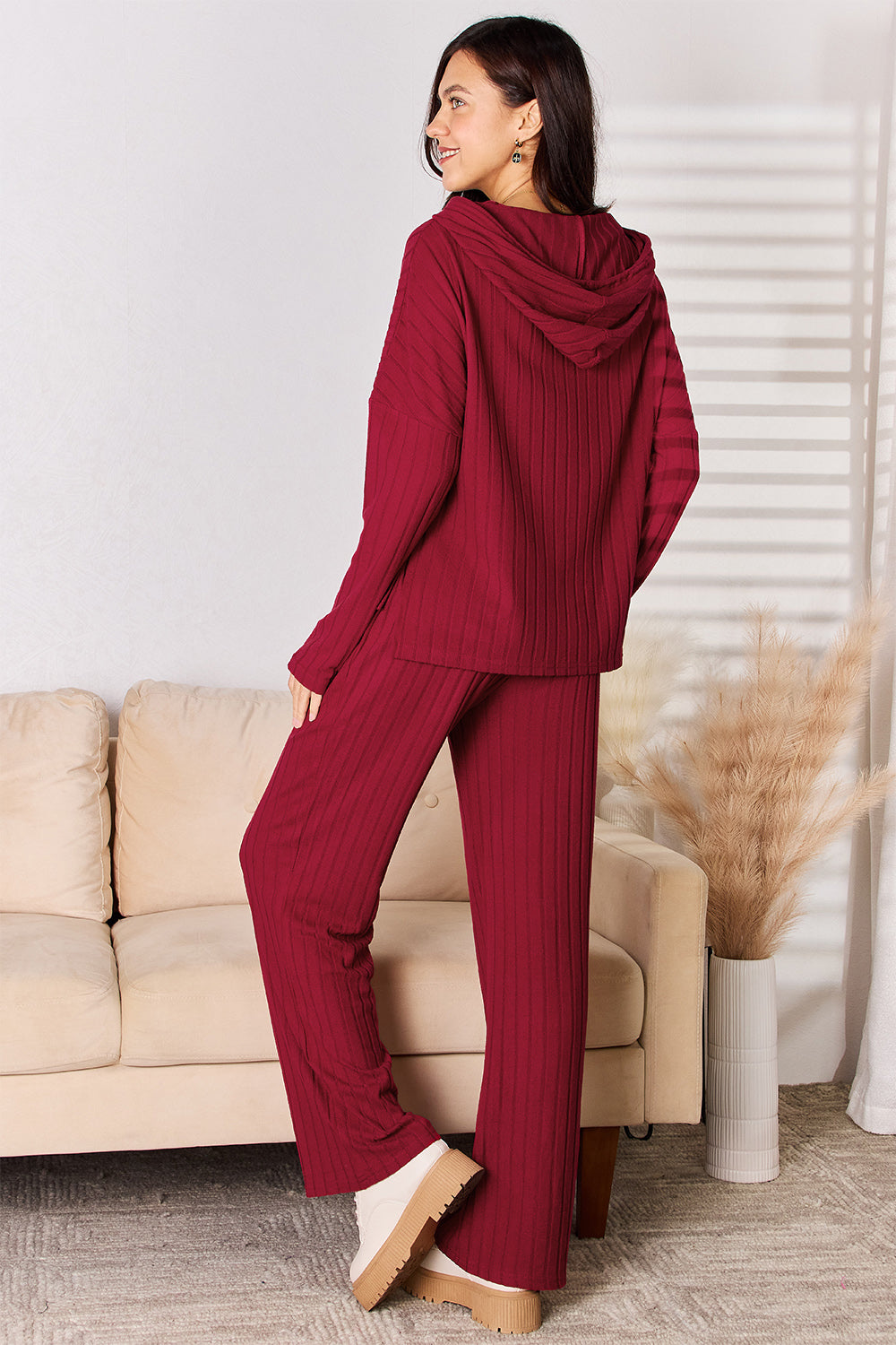 Simply Comfort Ribbed Lounge Set