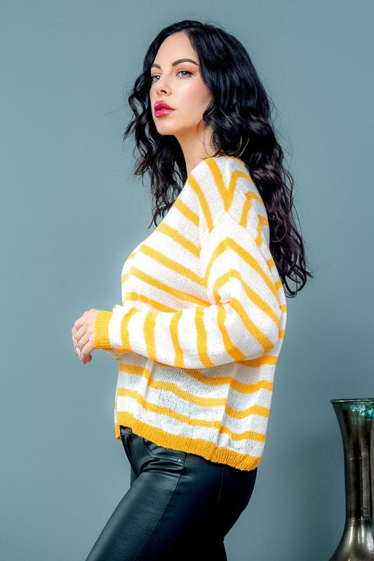 Lemon Twist Sweater