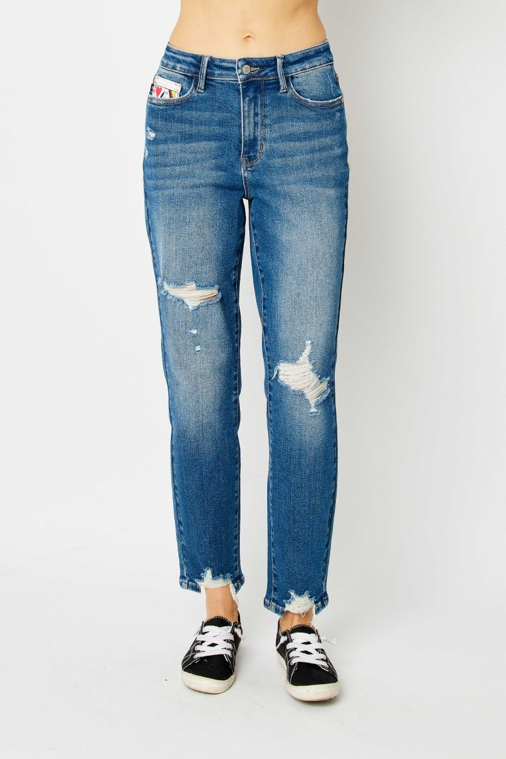 Majestic Hearts BF Jeans