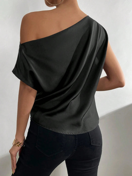 Natalia Single Shoulder Blouse