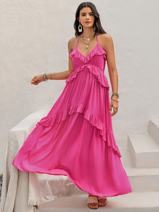 Ruffle Me Pretty Maxi Dress