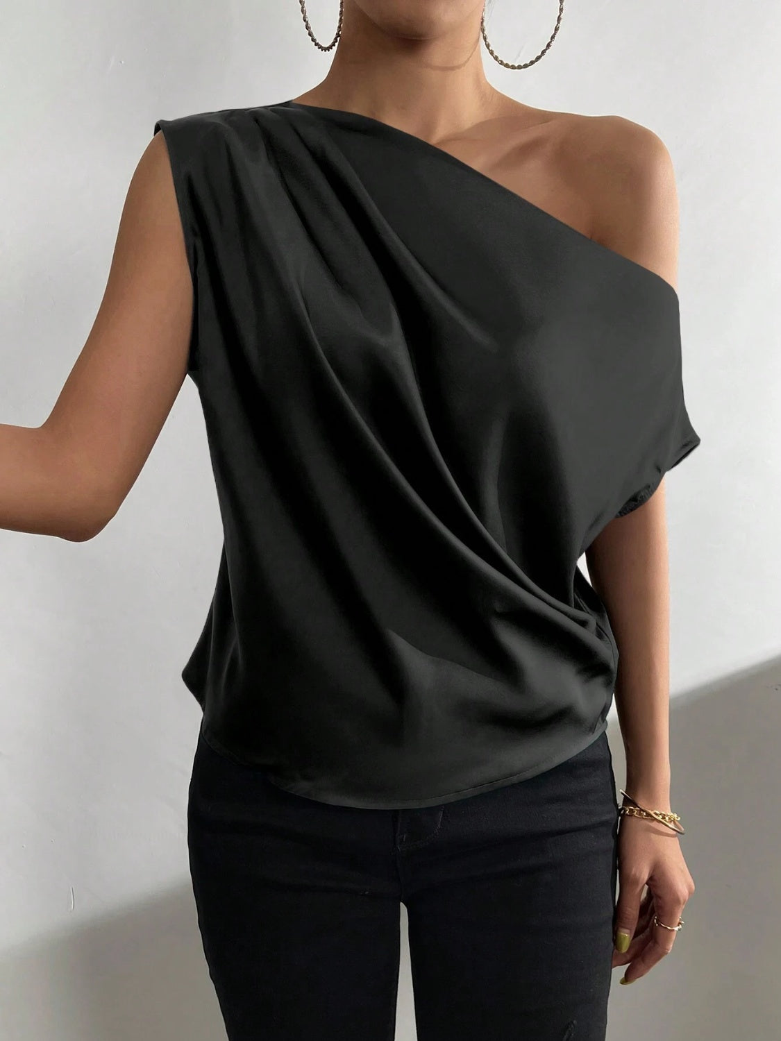 Natalia Single Shoulder Blouse