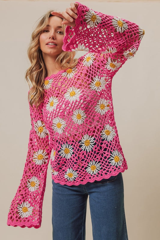Petal Crochet Cover-Up
