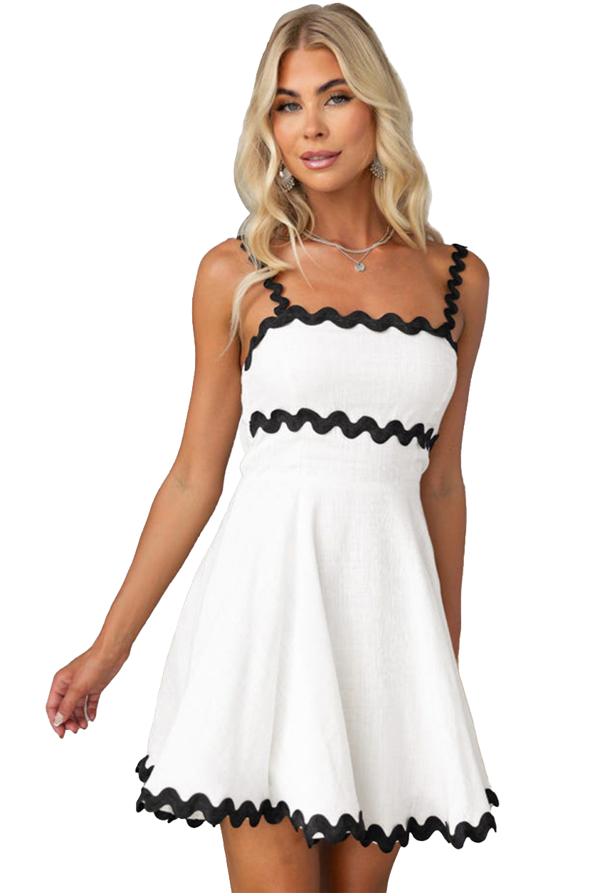 Contour Charm Square Neck Dress