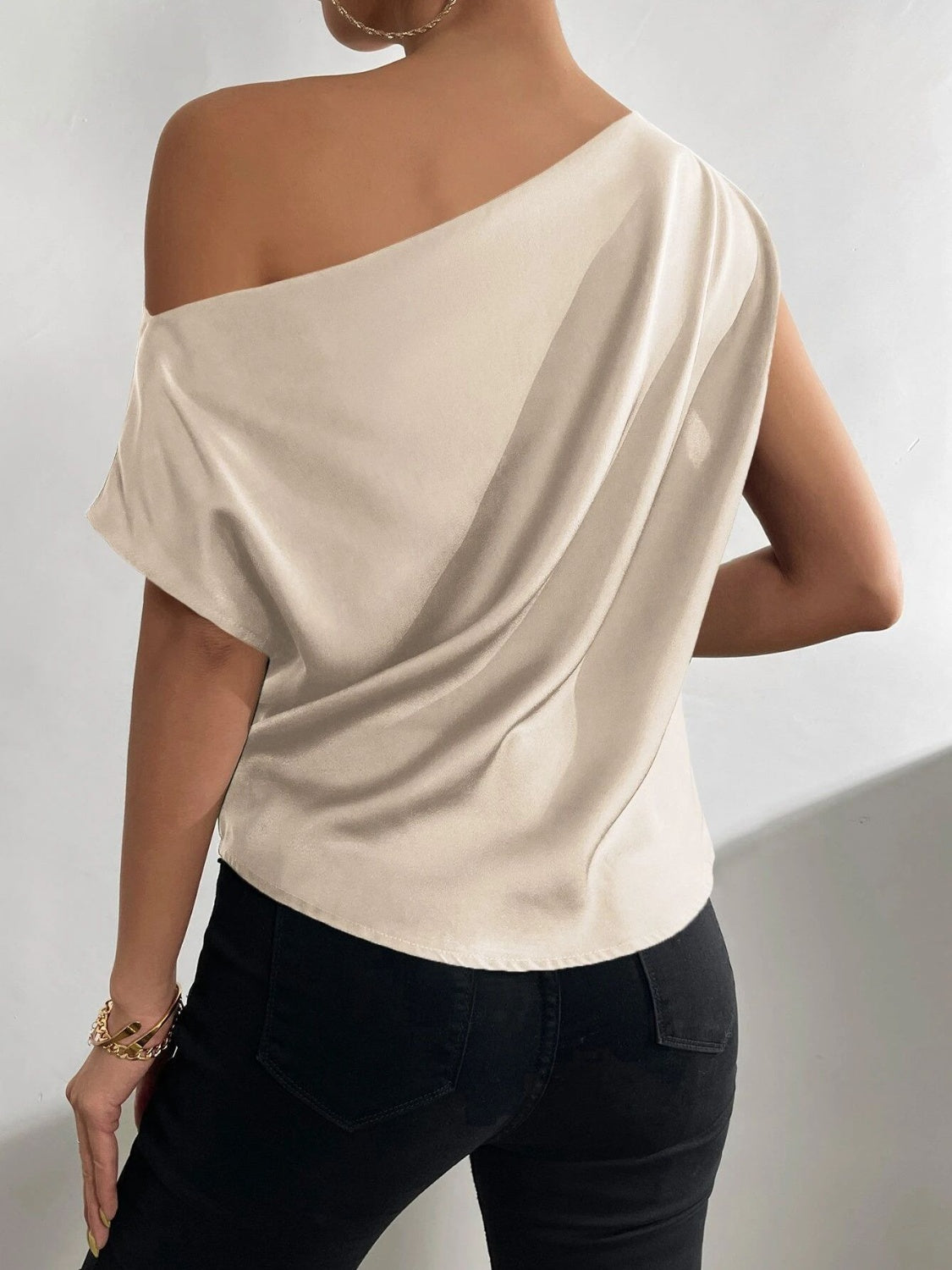Natalia Single Shoulder Blouse