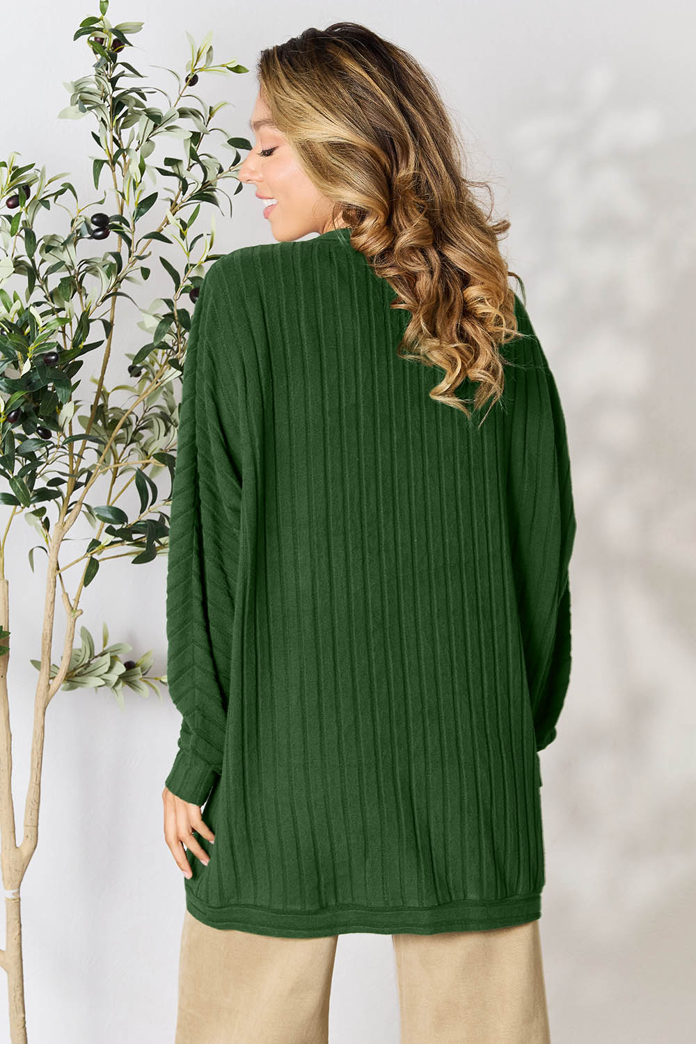 Ribbed Haven Cardigan