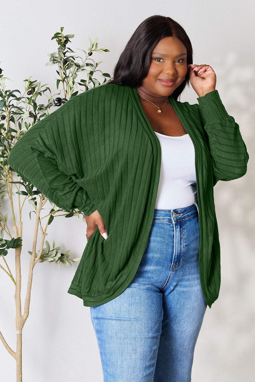 Ribbed Haven Cardigan