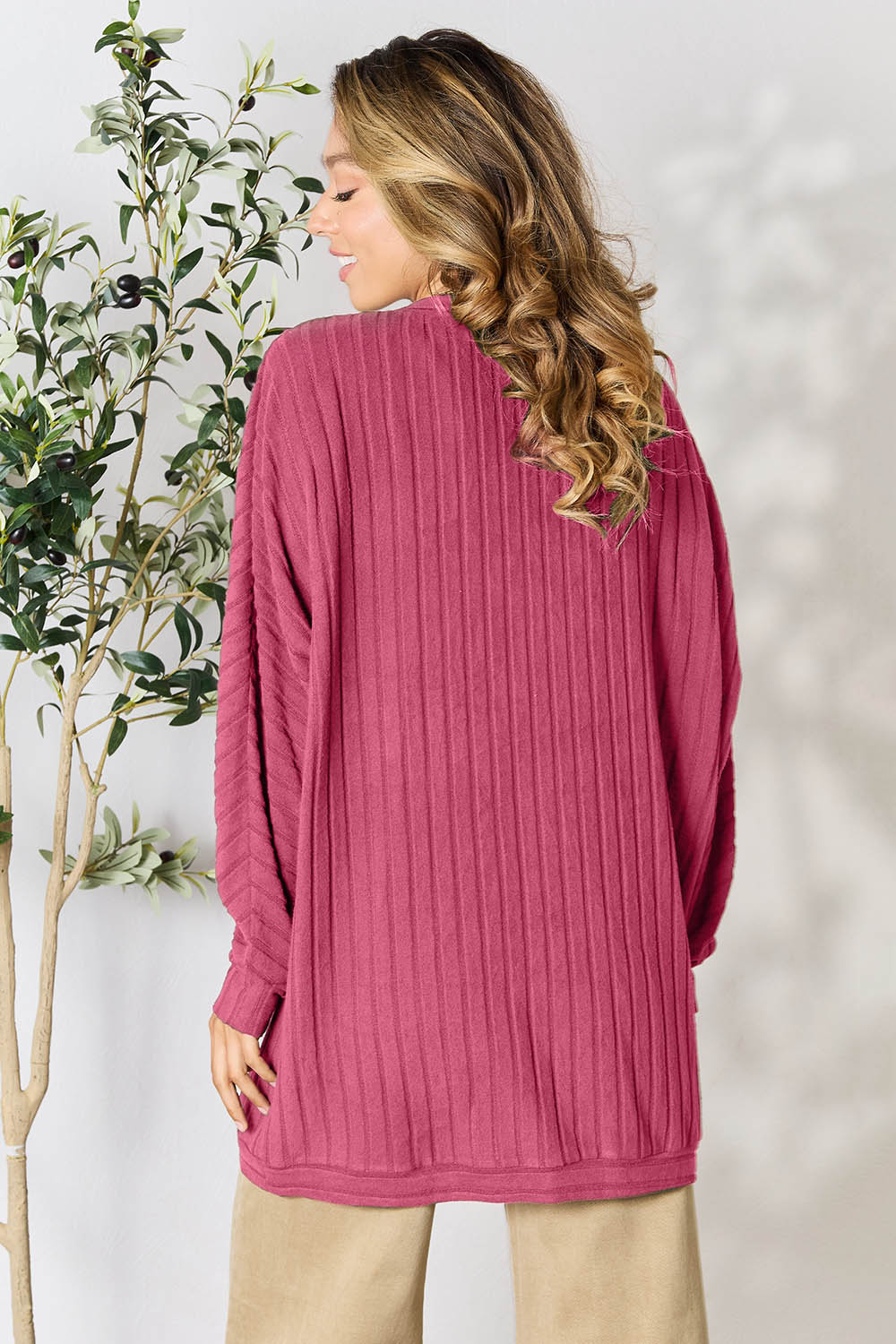 Ribbed Haven Cardigan