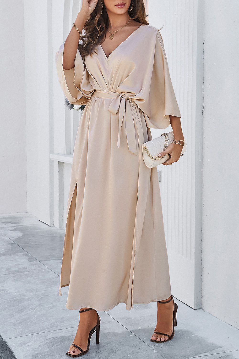 Delaney Dual Slit Dress