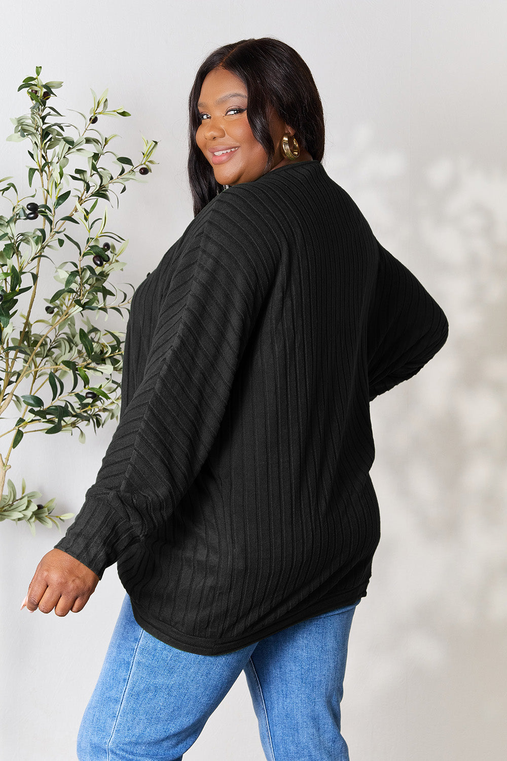 Ribbed Haven Cardigan