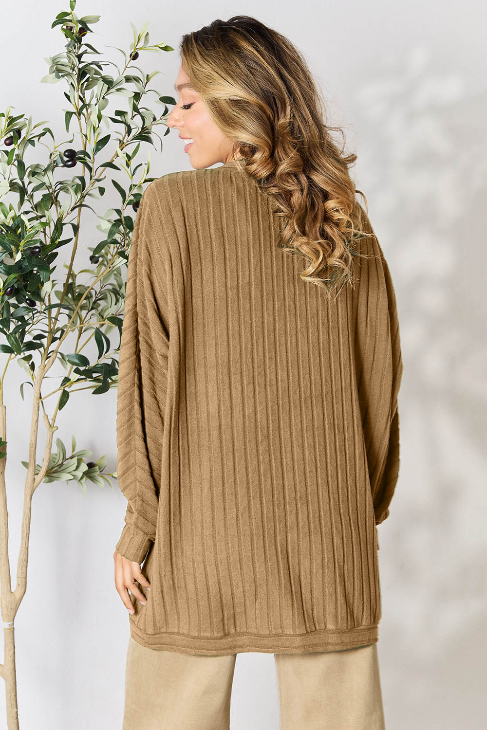 Ribbed Haven Cardigan